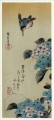 Hortensien und Eisvogel Utagawa Hiroshige Ukiyoe